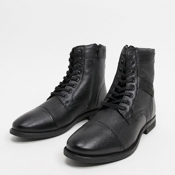 ASOS Other - ASOS Lace Up Boots With Shearling Lining (Size 11M)